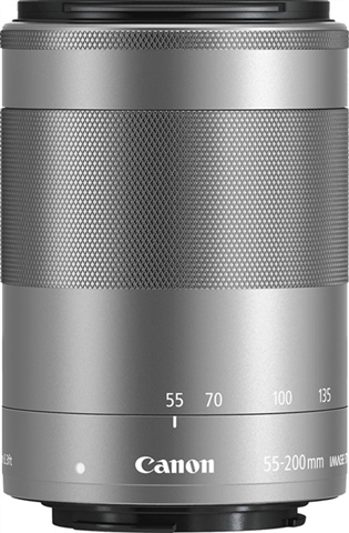Canon EF-M 55-200mm f/4.5-6.3 IS STM Silver Lens - CeX (UK